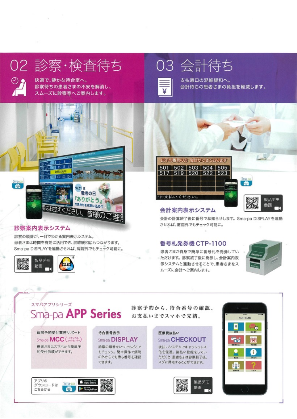 02診察・検査待ち　03会計待ち